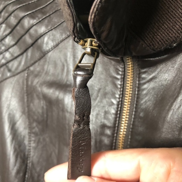 Mackage for Aritzia leather jacket — Brown — Large - Picture 3 of 8